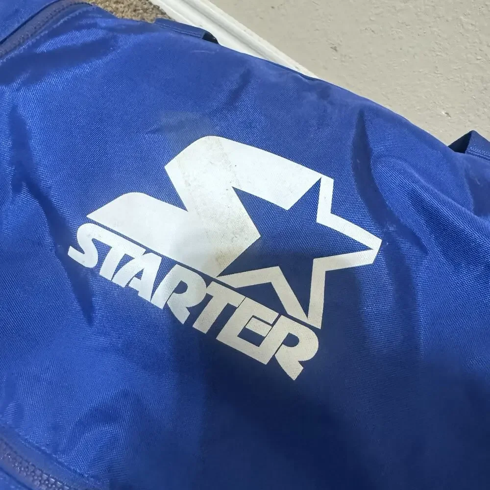 Vintage Starter Duffle Bag IHL Hockey All star weekend 1996 blue